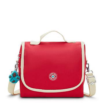 Kipling New Kichirou Lunch Bag Taske Rød | DK 1928ZU